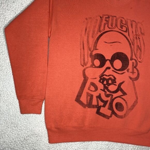 No F@cks RYO Reworked Vintage Olympics Sweatshirt: Size Large - Picture 5 of 12